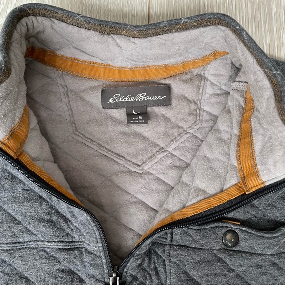 Eddie Bauer comfy quilted sweater size medium - Picture 4 of 7